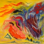 Art auction item image: Untitled by Joseph Meierhans, 1946, 17.5" x 20.5", pastel on paper. Courtesy Gary Snyder Fine Arts, NY, NY.