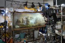 New York Artist Kim Keever Builds Landscapes in Water-Filled Tank