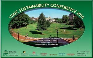 LVAIC Sustainability Conference poster, Feb. 20, 2016
